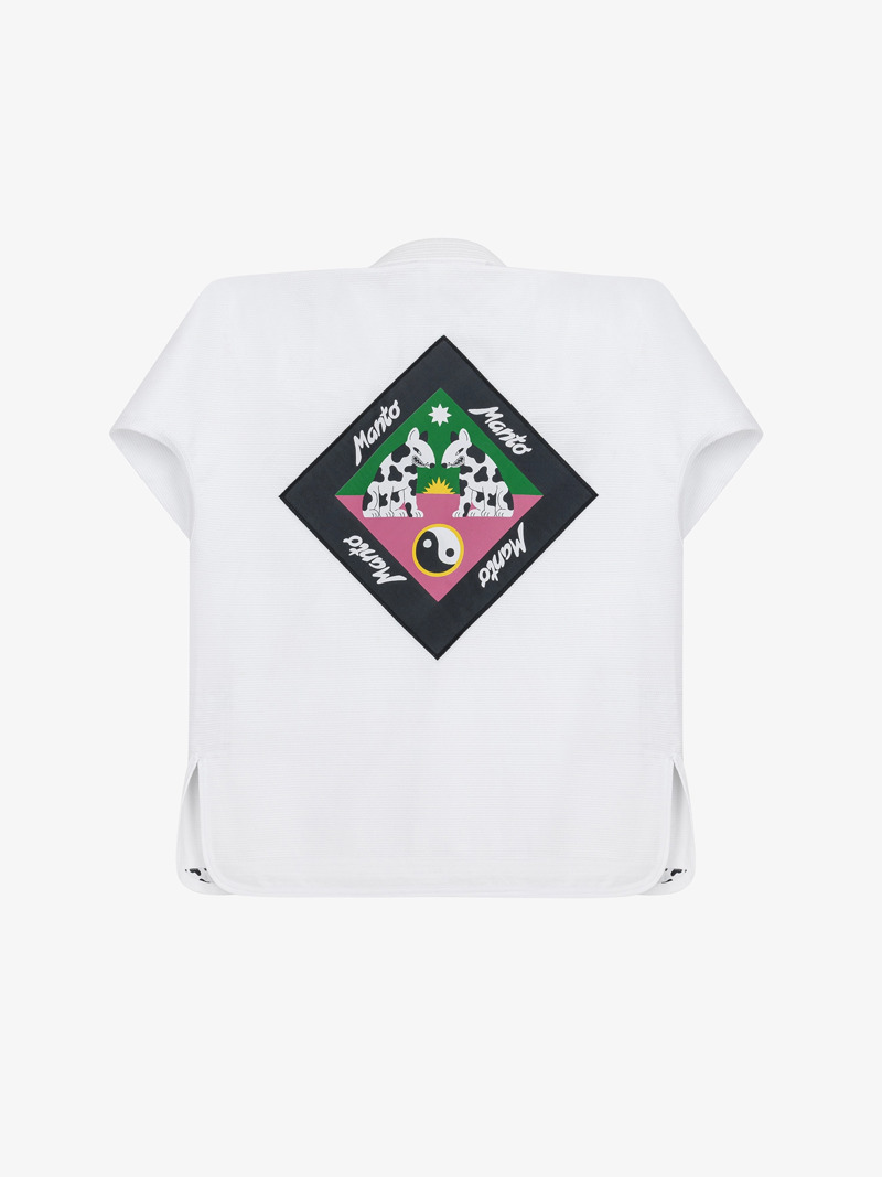 MANTO Dogs Women's BJJ GI - white